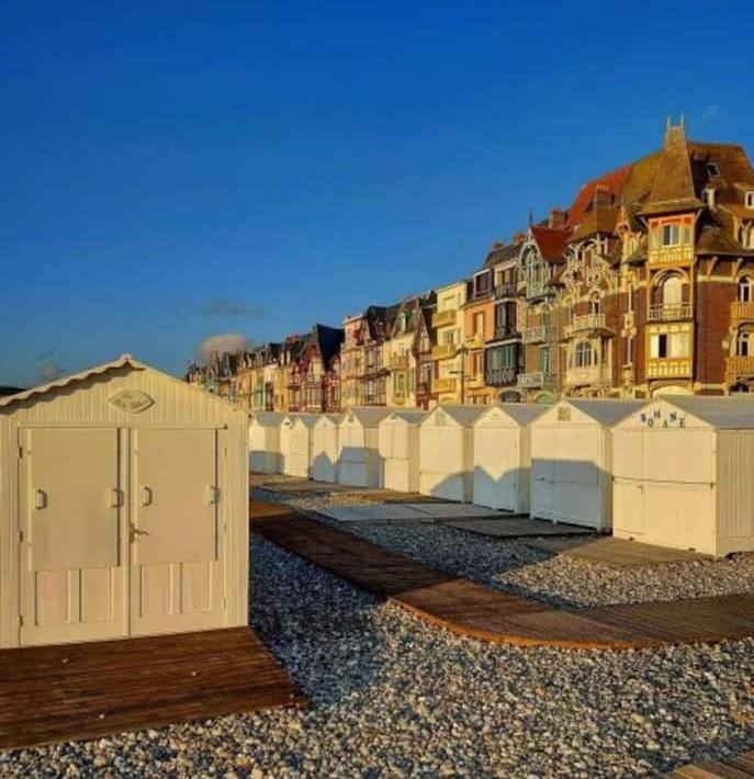 Le 8 ∙ Appartement Cosy Avec Balcon Vue Sur Mer 메르레뱅 외부 사진