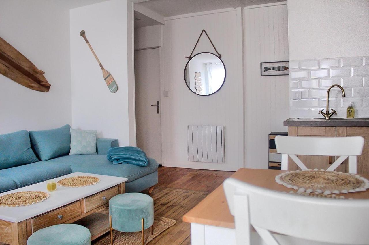 Le 8 ∙ Appartement Cosy Avec Balcon Vue Sur Mer 메르레뱅 외부 사진